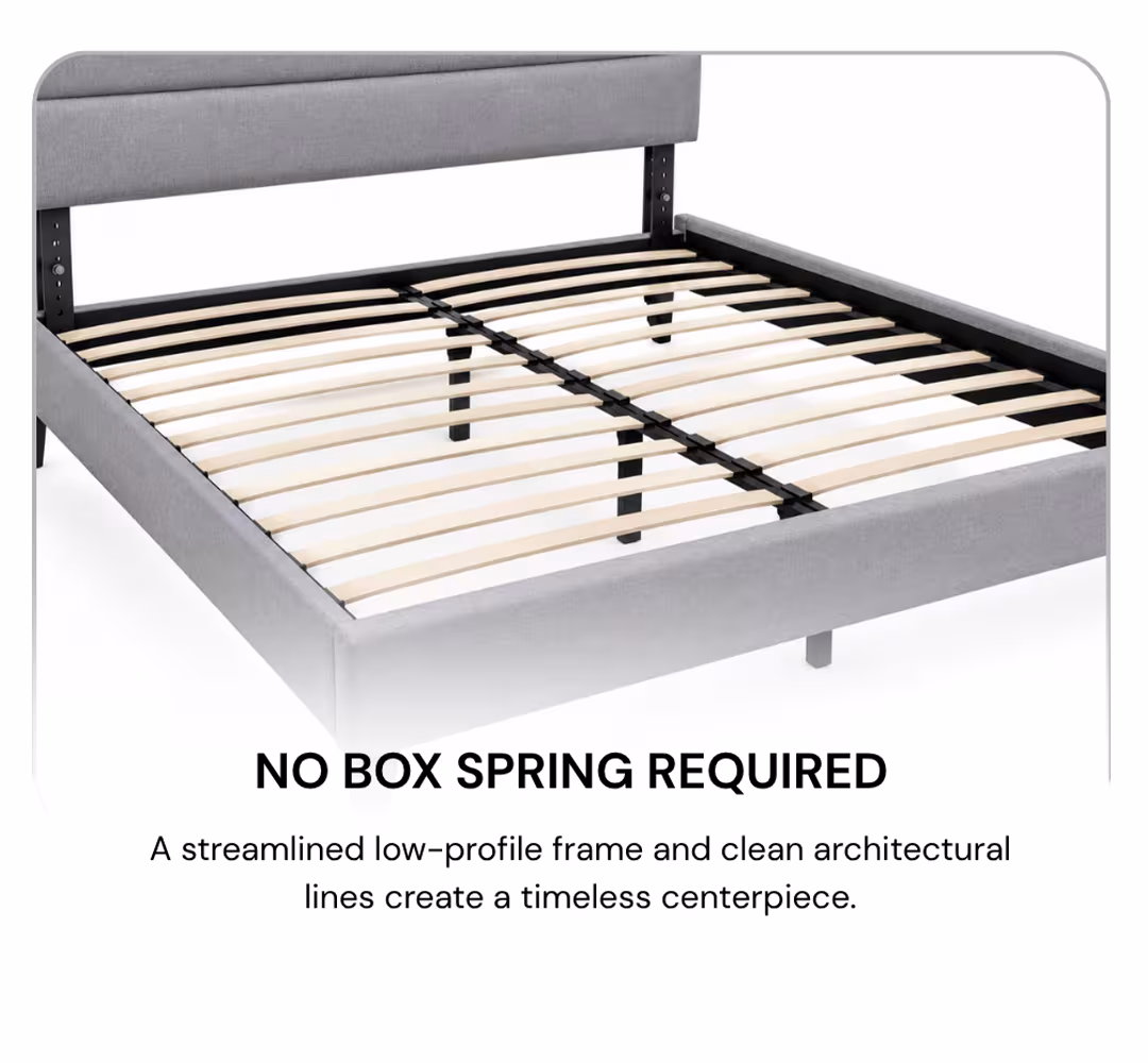 SS-2103 Platform Bed view 7