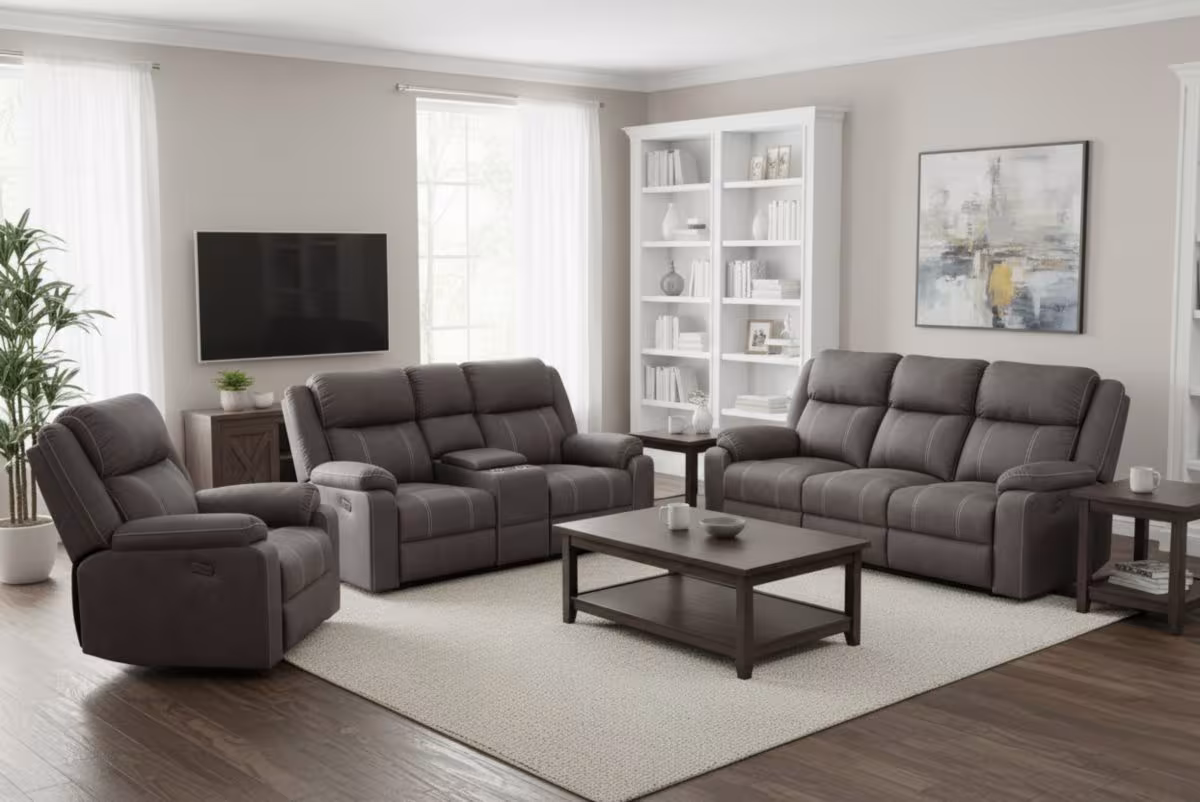 SS-1330 Power Recliner Sofa Set view 2