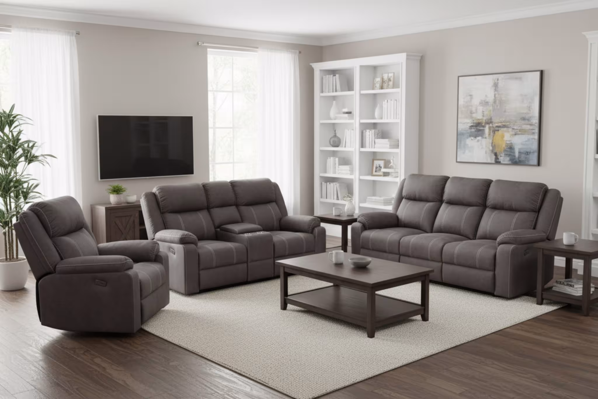 SS-1330 Power Recliner Sofa Set